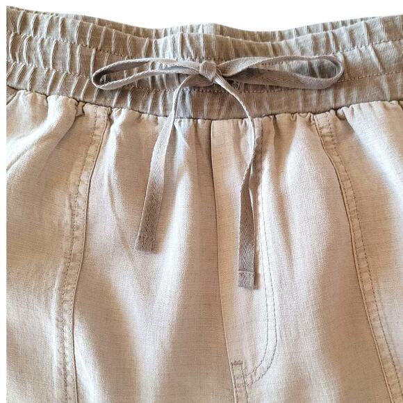Splendid Lakeside Jogger in Fawn, XL, NWOT, Linen Blend, Relaxed Fit, Athleisure - Picture 8 of 14